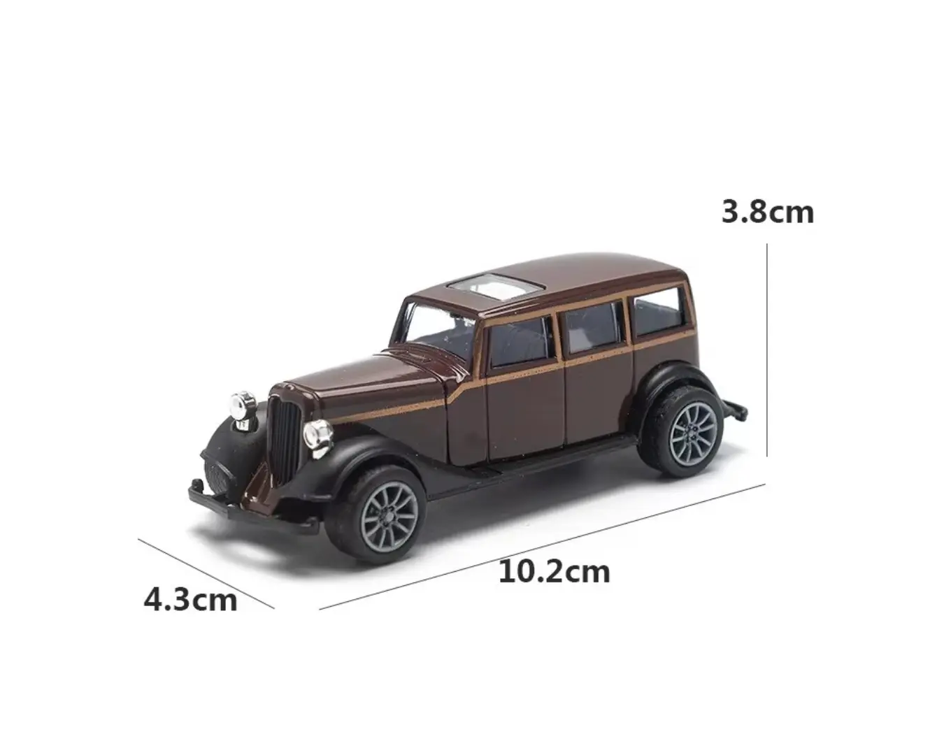 Carrinho de Brinquedo Clássico Metal Cadillac