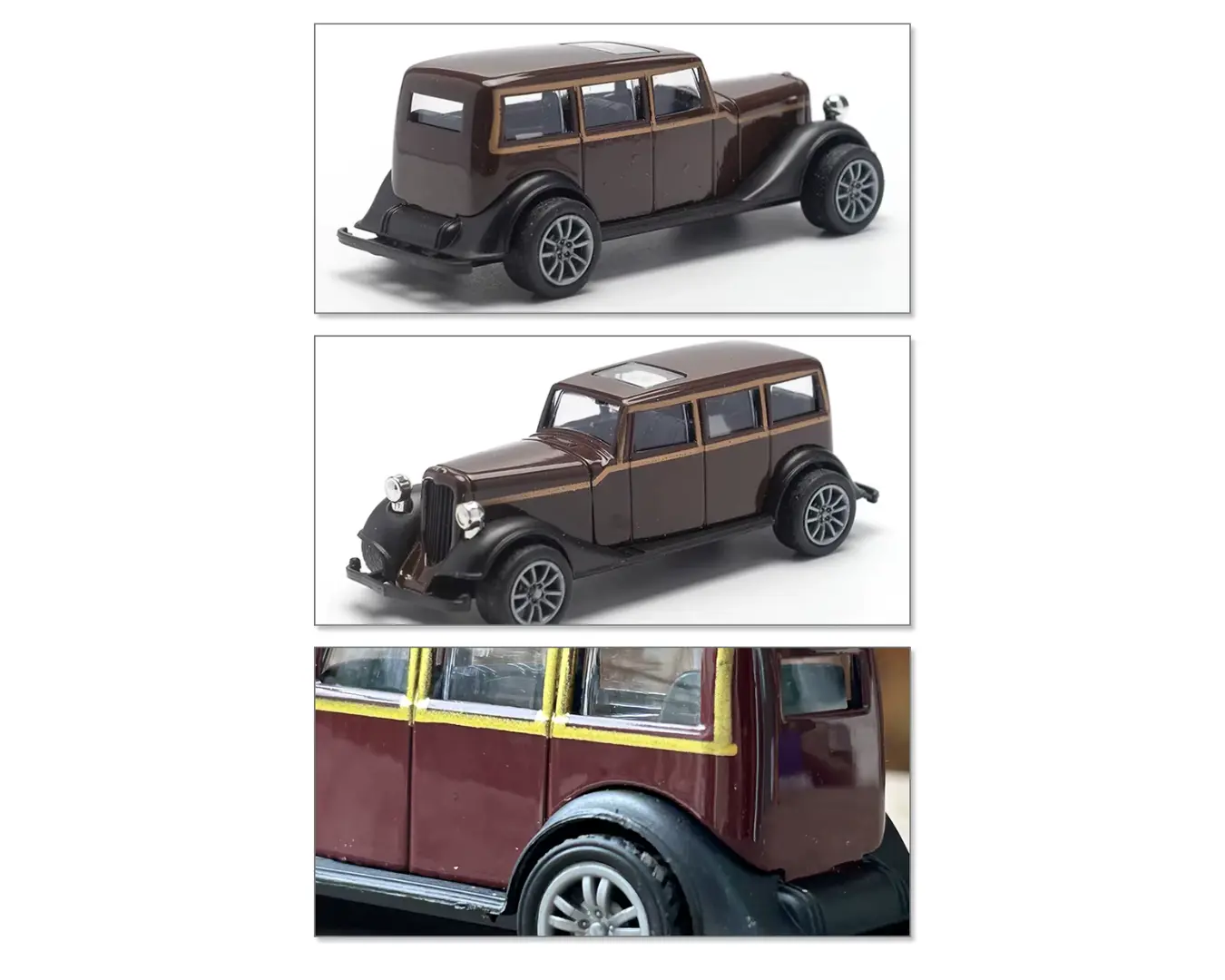 Carrinho de Brinquedo Clássico Metal Cadillac