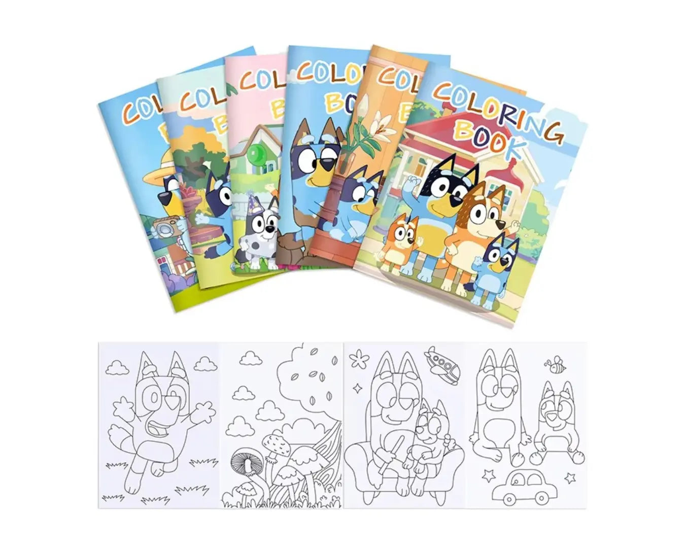 Kit Desenho Infantil Animado Figura para Colorir Cachorro