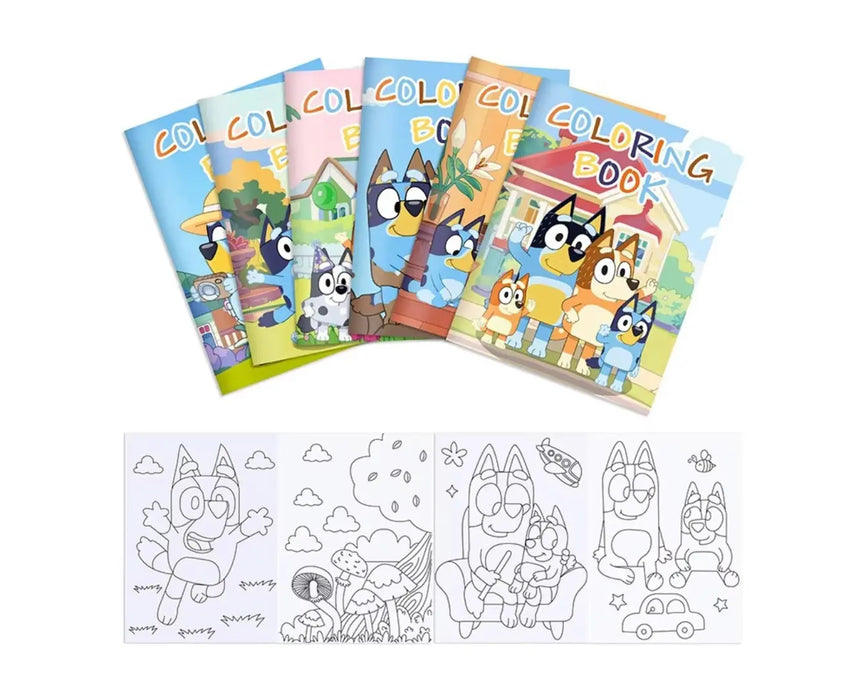 Kit Desenho Infantil Animado Figura para Colorir Cachorro