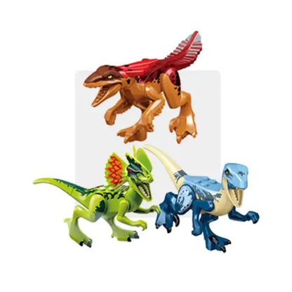 Dinossauro Brinquedo Tipo Jurassic World Kit 02