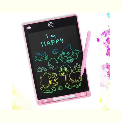Brinquedo Desenho Lousa Mágica Tablet Digital Rosa