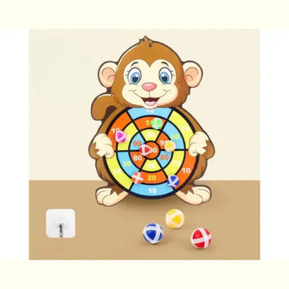 Brinquedo Educativo Montessori Bola Pegajosa Macaco