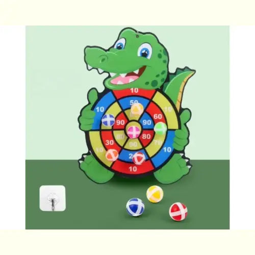 Brinquedo Educativo Montessori Bola Pegajosa Crocodilo