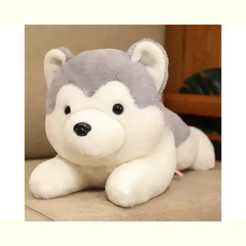 Cachorrinho de Pelúcia Brinquedo Raça Husky