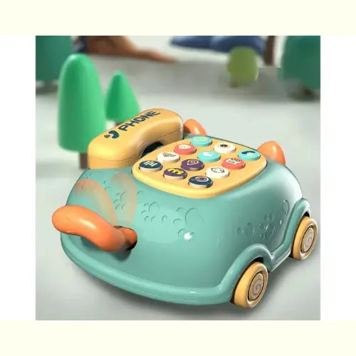 Celular de Carrinho de Brinquedo Elétrico Verde