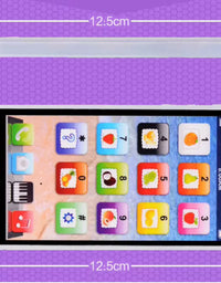 Celular de Brinquedo Simulação Musical Preto
