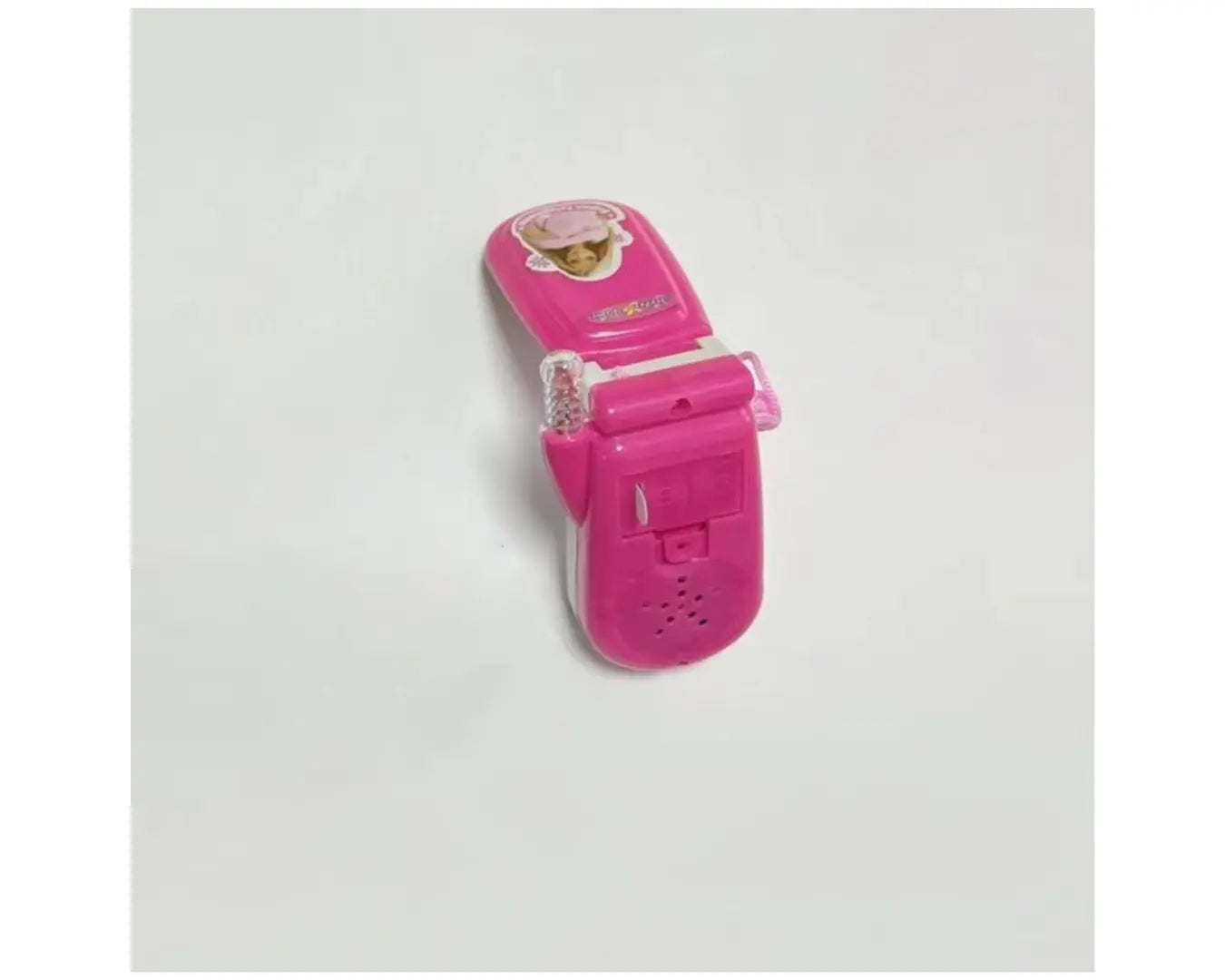 Telefone Celular de Brinquedo Tipo Barbie Rosa
