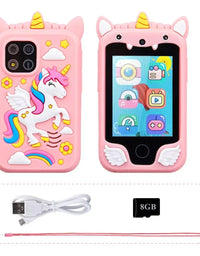 Celular de Brinquedo com Câmera Unicórnio Rosa

