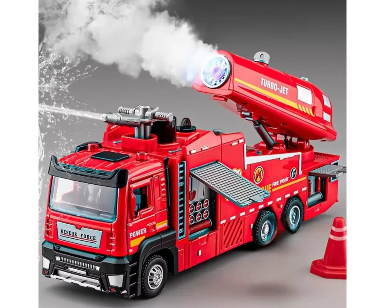 Caminhão de Brinquedo Bombeiro Modelo Água