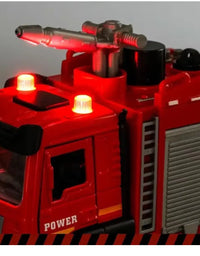 Caminhão de Brinquedo Bombeiro Modelo Água
