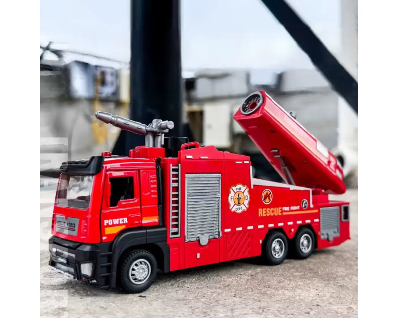 Caminhão de Brinquedo Bombeiro Modelo Água