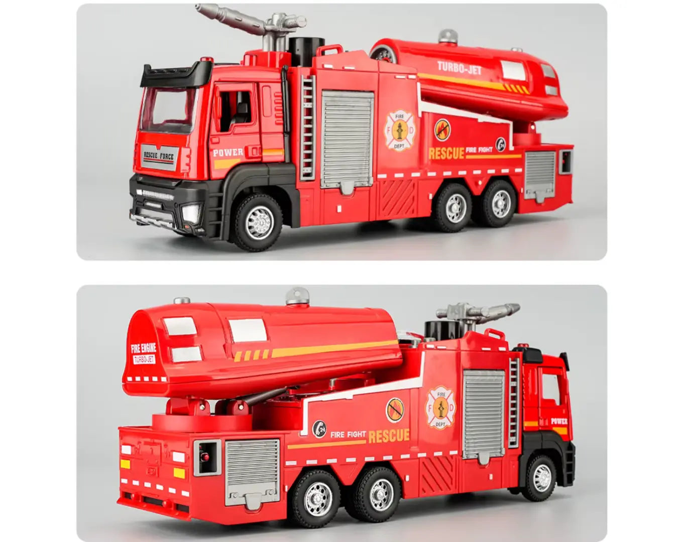 Caminhão de Brinquedo Bombeiro Modelo Água