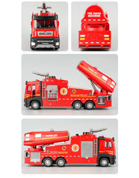 Caminhão de Brinquedo Bombeiro Modelo Água
