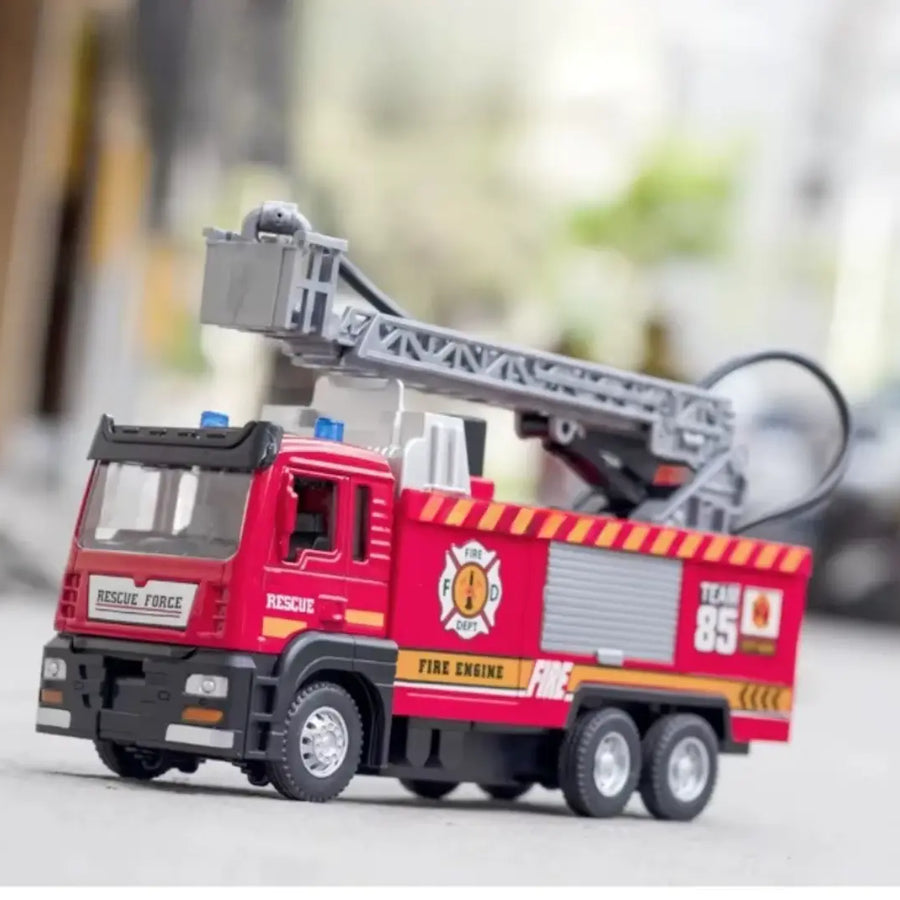 Caminhão de Brinquedo Bombeiro Modelo Escada