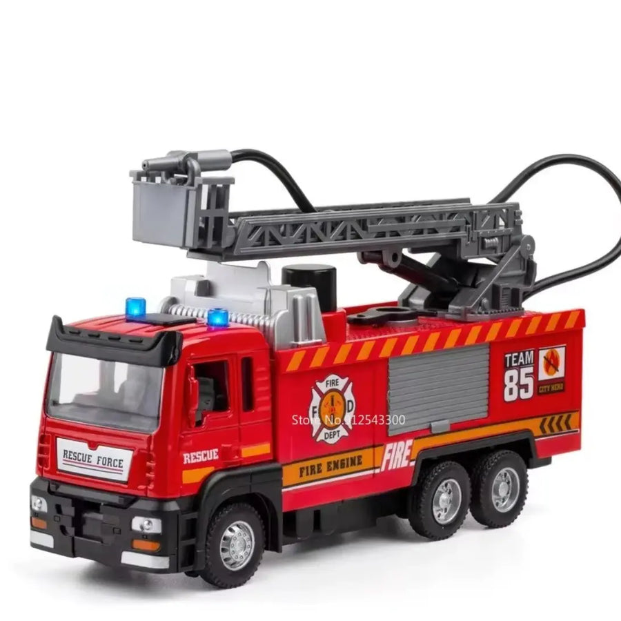 Caminhão de Brinquedo Bombeiro Modelo Escada