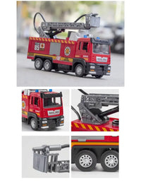 Caminhão de Brinquedo Bombeiro Modelo Escada
