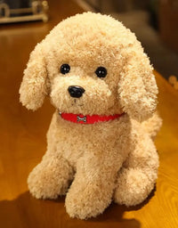 Cachorrinho de Pelúcia Raça Poodle Bege
