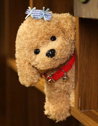 Cachorrinho de Pelúcia Raça Poodle Bege
