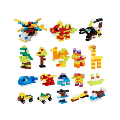 Brinquedo Tipo Lego Construção City DIY 300 Peças