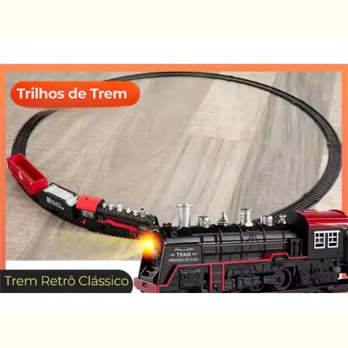Trem de Brinquedo Ferroviário Tipo Ferrorama