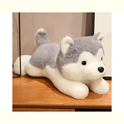 Cachorrinho de Pelúcia Brinquedo Raça Husky