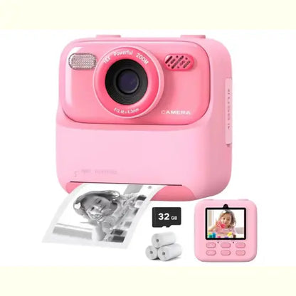 Celular de Brinquedo Câmera Instantânea Rosa