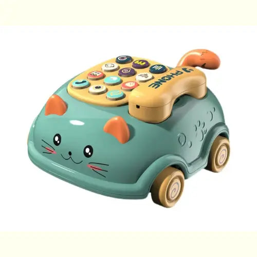 Celular de Carrinho de Brinquedo Elétrico Verde