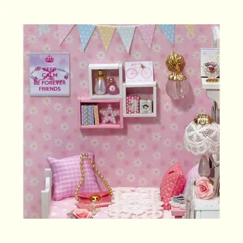 Casinha de Brinquedo Madeira Quarto Piano