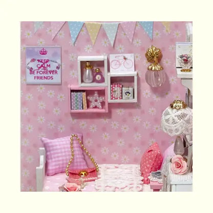 Casinha de Brinquedo Madeira Quarto Piano