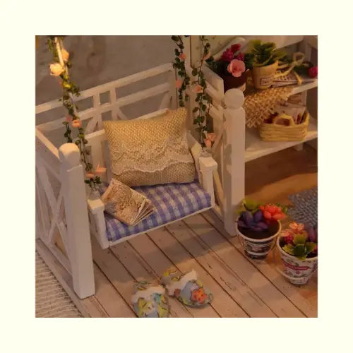 Casinha de Brinquedo Madeira Gatinho