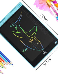 Brinquedo Desenho Lousa Mágica Tablet Digital Vermelho
