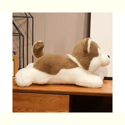 Cachorrinho de Pelúcia Brinquedo Raça Husky