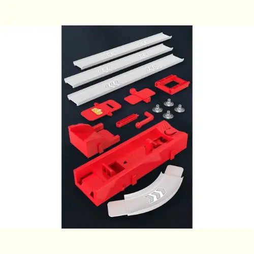 Carrinho de Briquedo Dublê Pista Única Azul