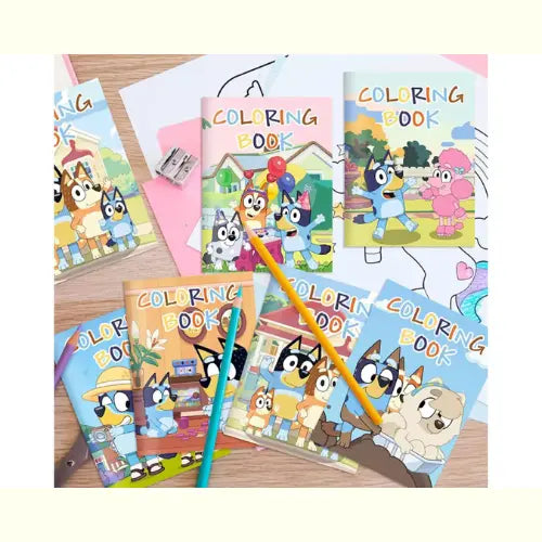 Kit Desenho Infantil Animado Figura para Colorir Cachorro