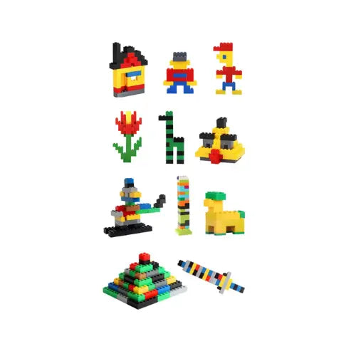 Brinquedo Tipo Lego Construção City DIY 300 Peças