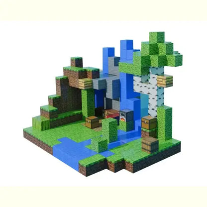 Brinquedo Tipo Lego Minecraft Construção City 200 Peças