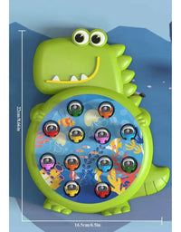 Dinossauro Brinquedo de Pesca Magnética Verde
