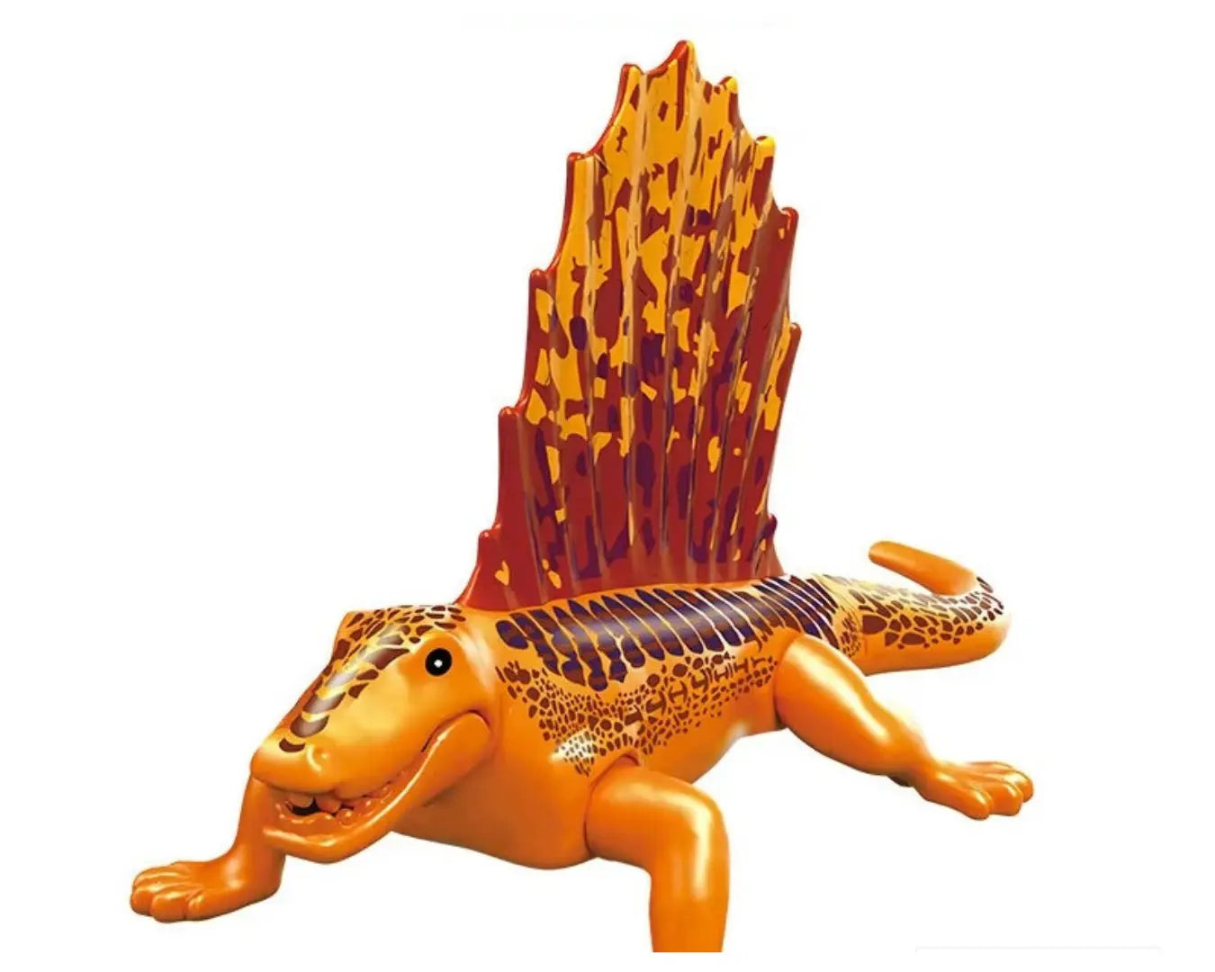 Dinossauro Brinquedo Tipo Jurassic World Kit 04 (Dimetrodon, Pterosaur, Plesiosaur)