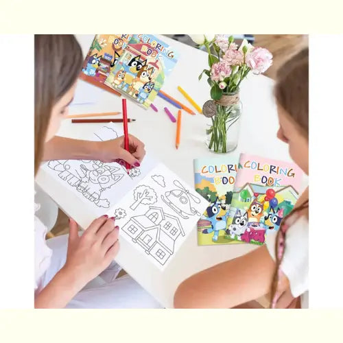 Kit Desenho Infantil Animado Figura para Colorir Cachorro