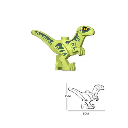 Dinossauro Brinquedo Tipo Jurassic World Ninho 10 Peças