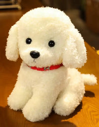 Cachorrinho de Pelúcia Raça Poodle Branco
