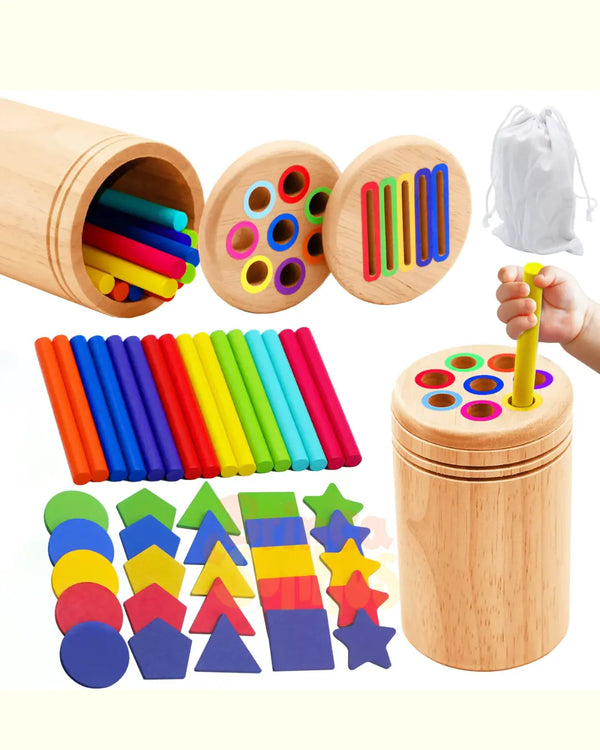 Brinquedo Montessori - Correspondência de Cor 1