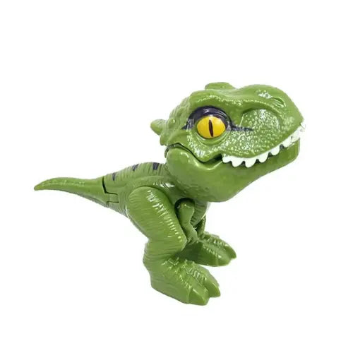 Dinossauro Brinquedo Dedo Tipo Jurassic World Rex Verde