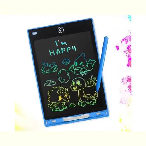 Brinquedo Desenho Lousa Mágica Tablet Digital Azul