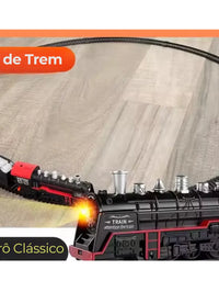 Trem de Brinquedo Ferroviário Tipo Ferrorama
