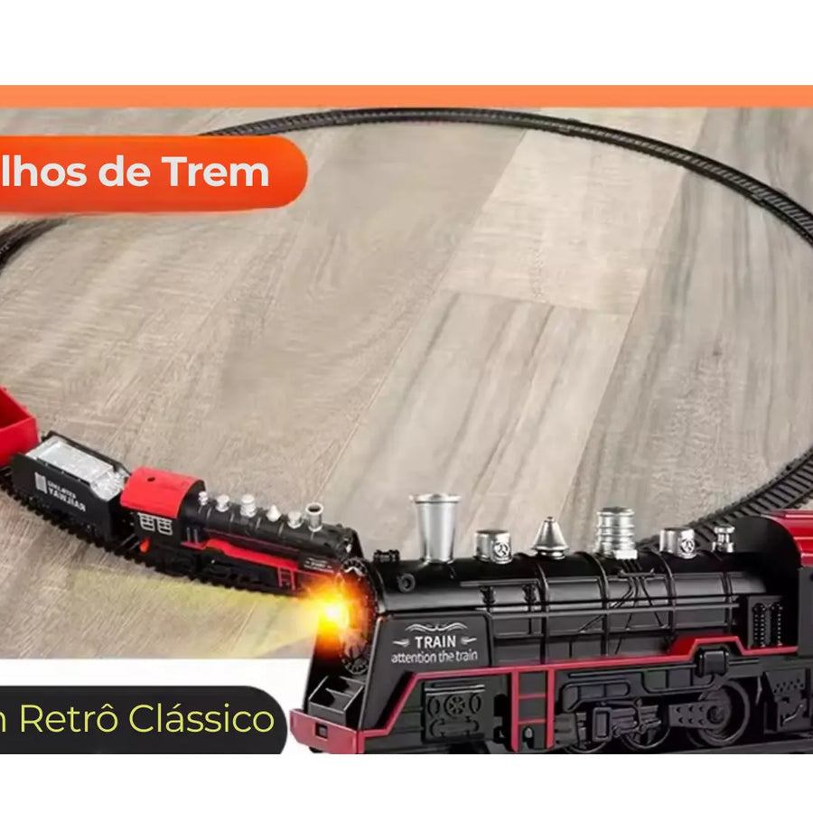 Trem de Brinquedo Ferroviário Tipo Ferrorama