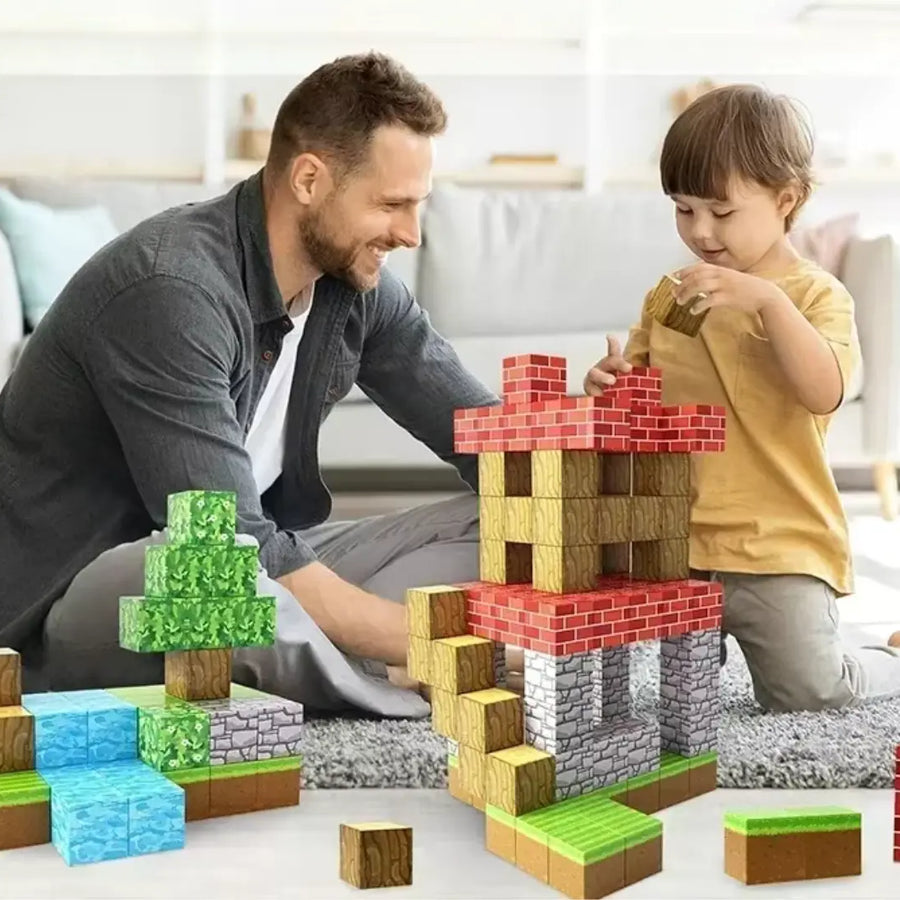 Brinquedo Tipo Lego Minecraft Construção City 60 Peças