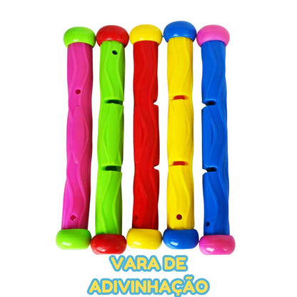 Brinquedo Infantil Educativo de Verão Banho de Piscina - 5+ Peças