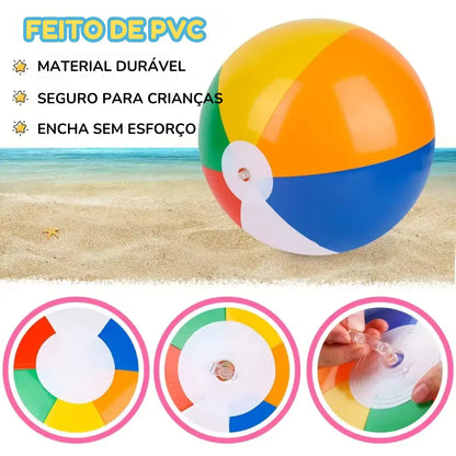 Brinquedo de Praia Bola Inflável
